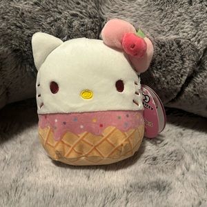 Squishmallows 5” Hello Kitty Ice Cream Cone
